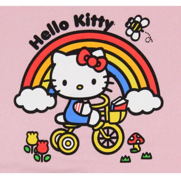 Hello Kitty Women's Tricycle and Rainbow Adult Pullover Hoodie | NWT | Small - Picture 2 of 7